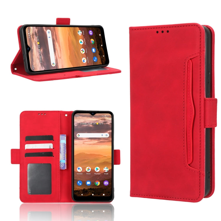 For AT&T Motivate Max U668AA Skin Feel Calf Texture Card Slots Leather Phone Case