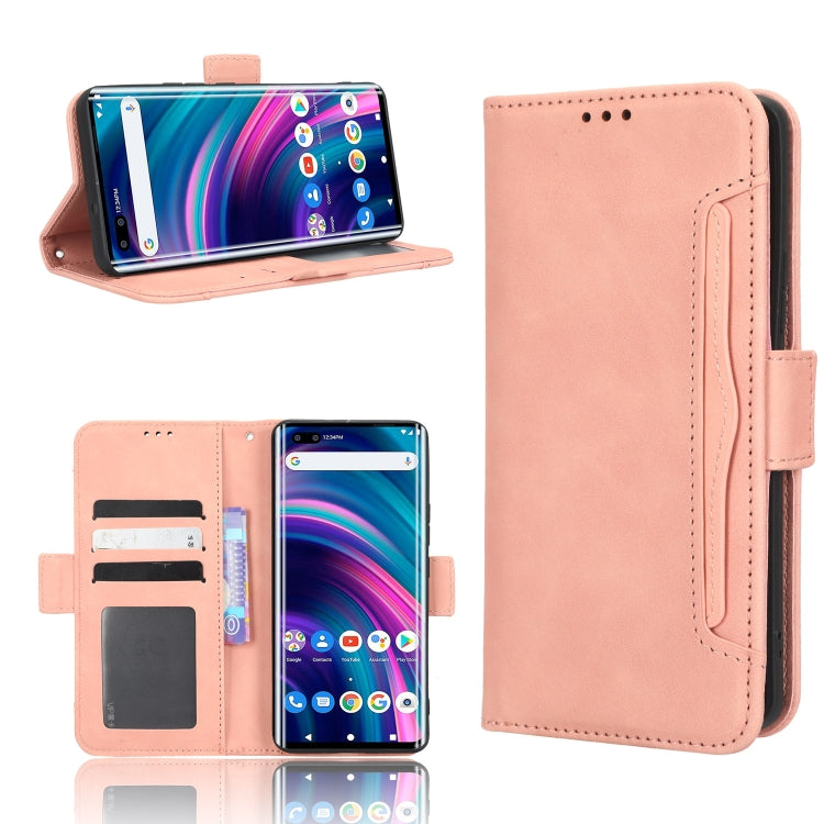 For BLU Bold N2 Skin Feel Calf Texture Card Slots Leather Phone Case