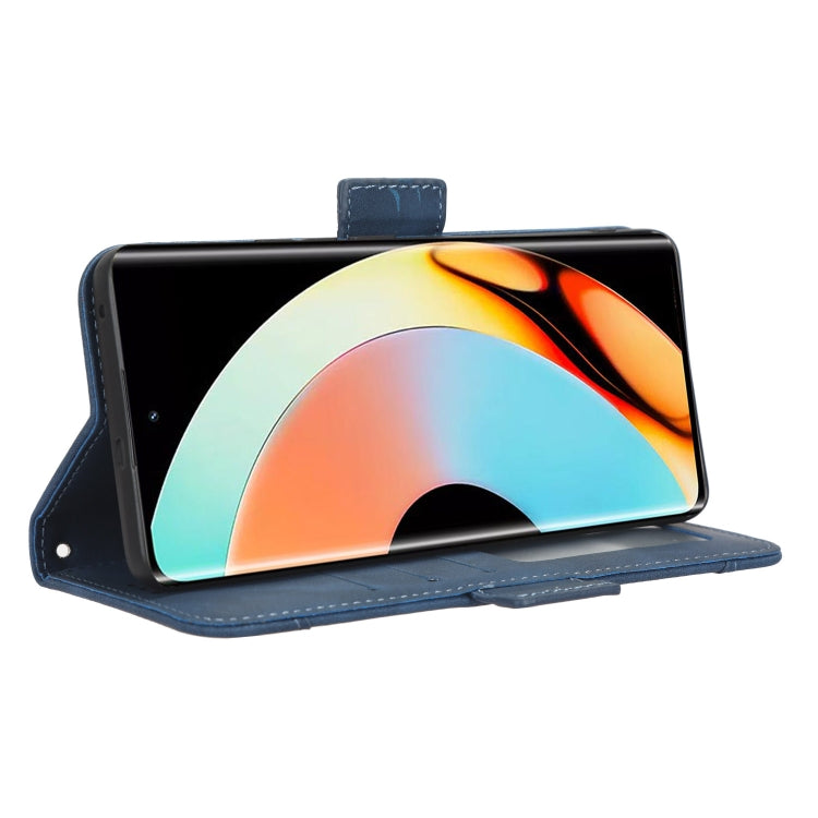 For Realme 10 Pro+ Skin Feel Calf Texture Card Slots Leather Phone Case