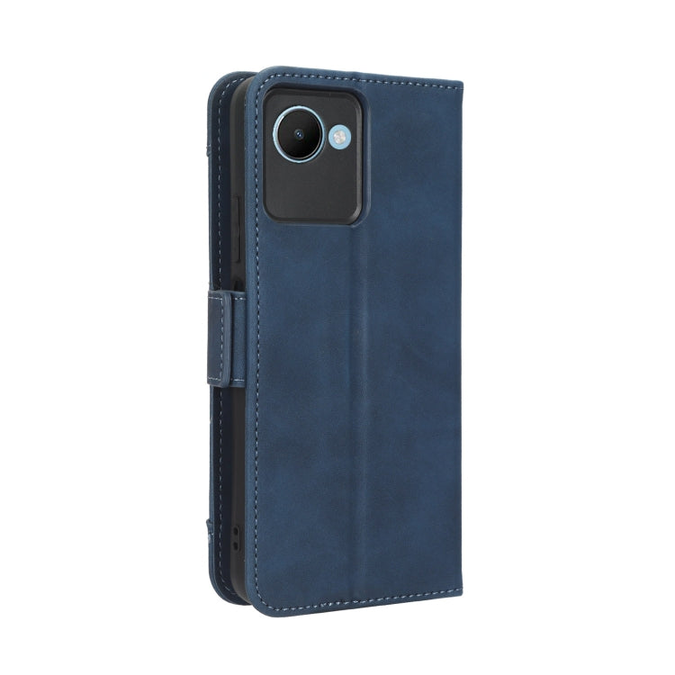 For Realme C30 / C30s Foreign Skin Feel Calf Texture Card Slots Leather Phone Case