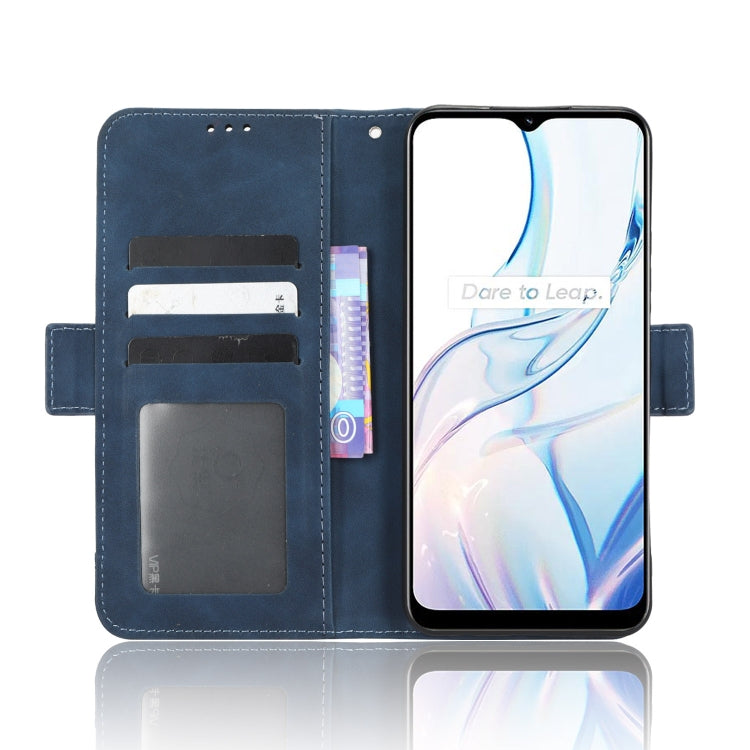 For Realme C30 / C30s Foreign Skin Feel Calf Texture Card Slots Leather Phone Case