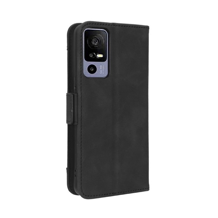 For TCL 40 R 5G Skin Feel Calf Texture Card Slots Leather Phone Case