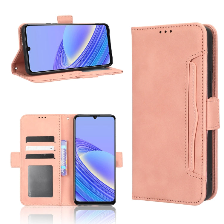 For TCL 40 SE Skin Feel Calf Texture Card Slots Leather Phone Case