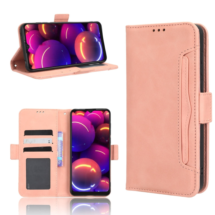 For TCL 305i Skin Feel Calf Texture Card Slots Leather Phone Case