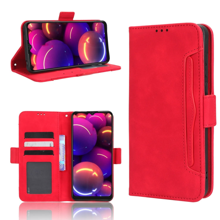 For TCL 305i Skin Feel Calf Texture Card Slots Leather Phone Case