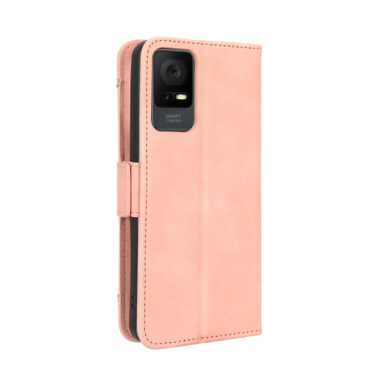 For TCL 405 / 406 T506D Skin Feel Calf Texture Card Slots Leather Phone Case