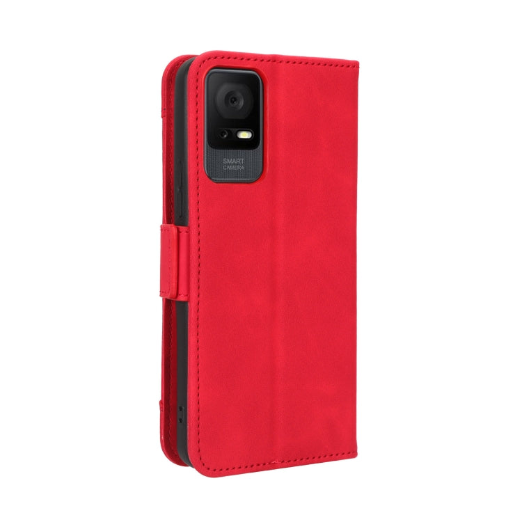 For TCL 405 / 406 T506D Skin Feel Calf Texture Card Slots Leather Phone Case