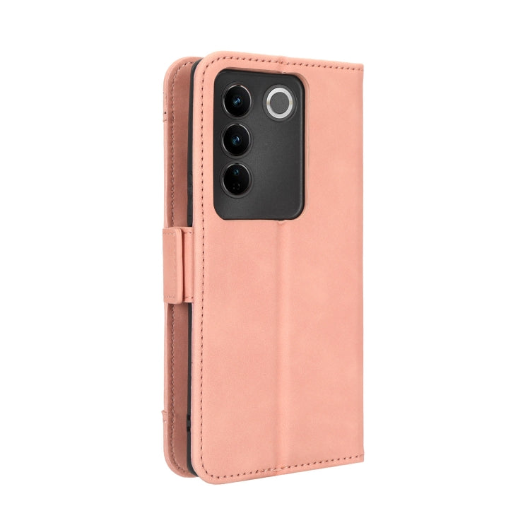 For vivo S16 Pro / S16 Skin Feel Calf Texture Card Slots Leather Phone Case