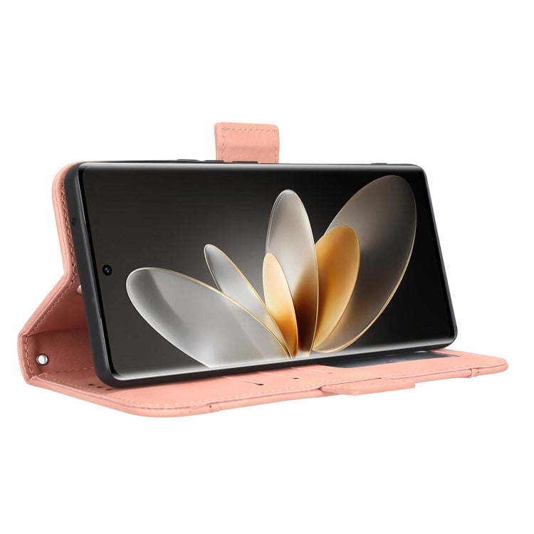 For vivo S16 Pro / S16 Skin Feel Calf Texture Card Slots Leather Phone Case