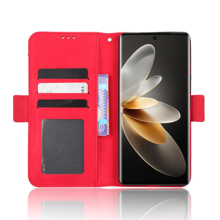 For vivo S16 Pro / S16 Skin Feel Calf Texture Card Slots Leather Phone Case