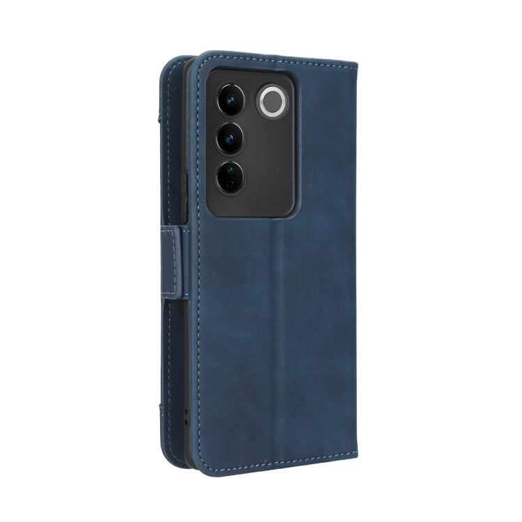 For vivo S16 Pro / S16 Skin Feel Calf Texture Card Slots Leather Phone Case