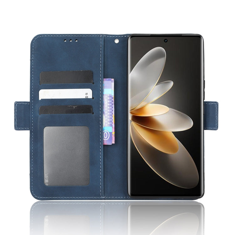 For vivo S16 Pro / S16 Skin Feel Calf Texture Card Slots Leather Phone Case