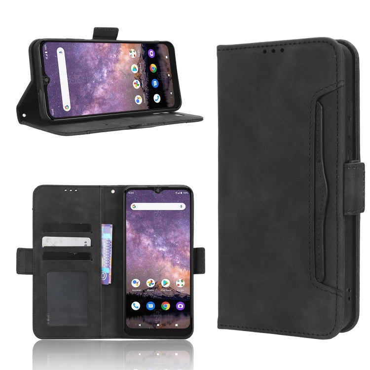 For Wiko Voix U616A Skin Feel Calf Texture Card Slots Leather Phone Case