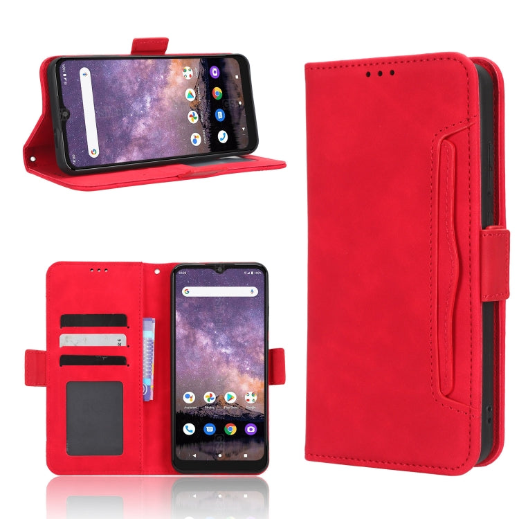 For Wiko Voix U616A Skin Feel Calf Texture Card Slots Leather Phone Case