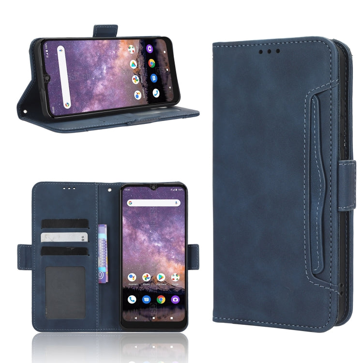 For Wiko Voix U616A Skin Feel Calf Texture Card Slots Leather Phone Case