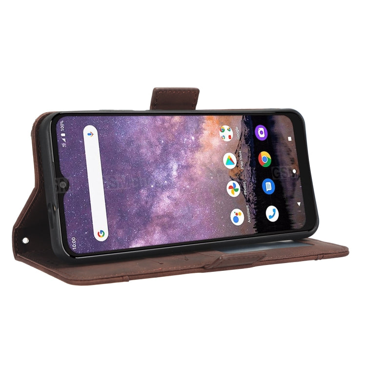 For Wiko Voix U616A Skin Feel Calf Texture Card Slots Leather Phone Case