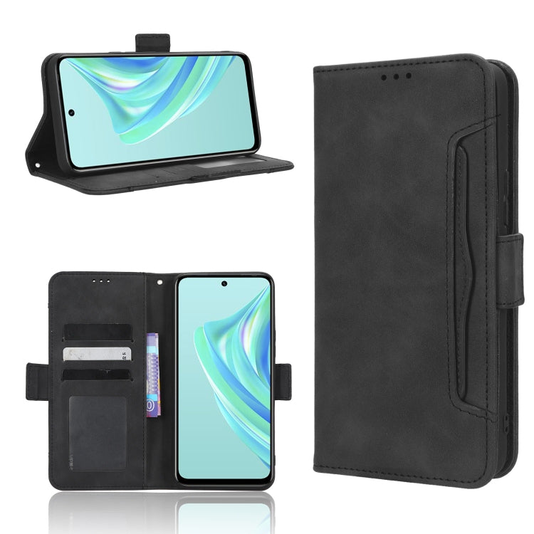 For Infinix Hot 20 Play Skin Feel Calf Texture Card Slots Leather Phone Case