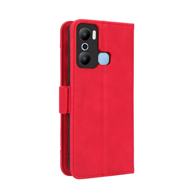 For Infinix Hot 20 Play Skin Feel Calf Texture Card Slots Leather Phone Case