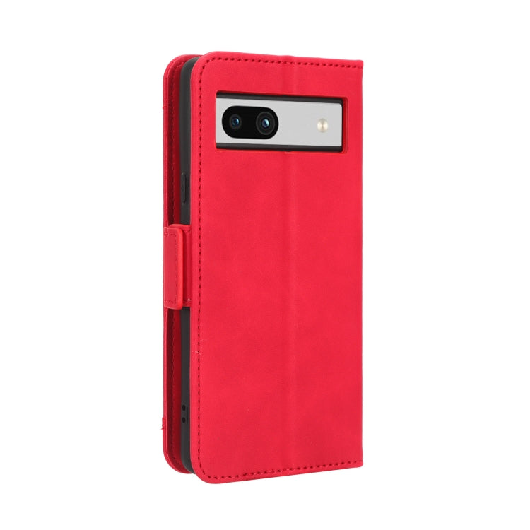 For Google Pixel 7a Skin Feel Calf Texture Card Slots Leather Phone Case