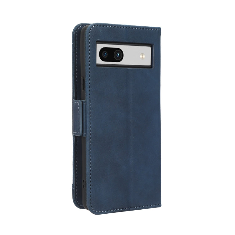 For Google Pixel 7a Skin Feel Calf Texture Card Slots Leather Phone Case