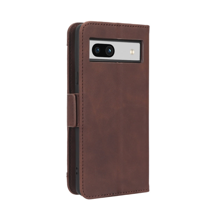 For Google Pixel 7a Skin Feel Calf Texture Card Slots Leather Phone Case