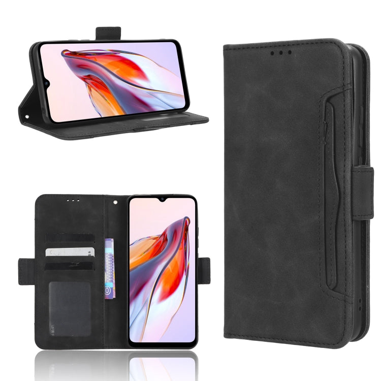 For Xiaomi Redmi 12C / 11A Skin Feel Calf Texture Card Slots Leather Phone Case