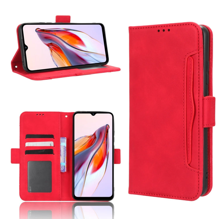 For Xiaomi Redmi 12C / 11A Skin Feel Calf Texture Card Slots Leather Phone Case
