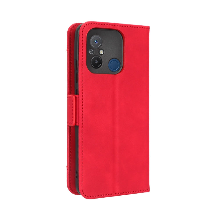 For Xiaomi Redmi 12C / 11A Skin Feel Calf Texture Card Slots Leather Phone Case