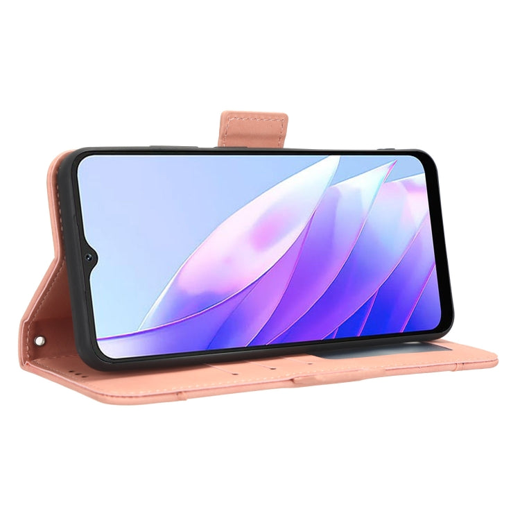 For Blackview A52 Skin Feel Calf Texture Card Slots Leather Phone Case