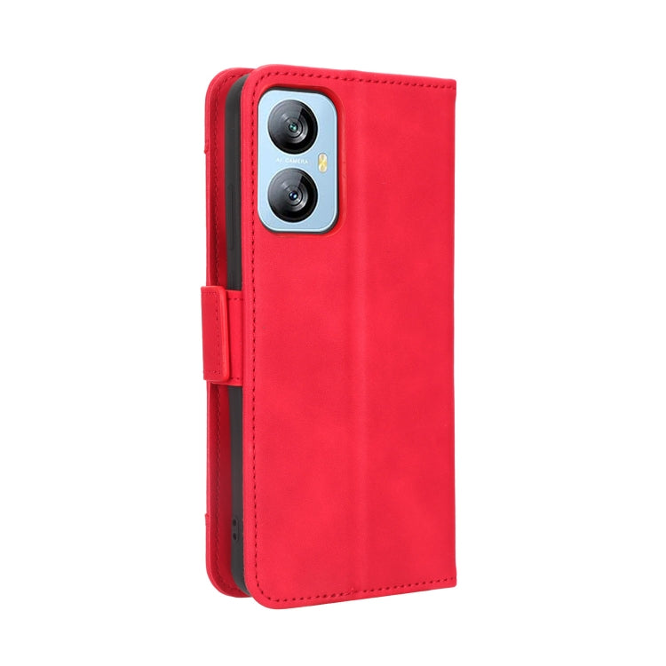 For Blackview A52 Skin Feel Calf Texture Card Slots Leather Phone Case