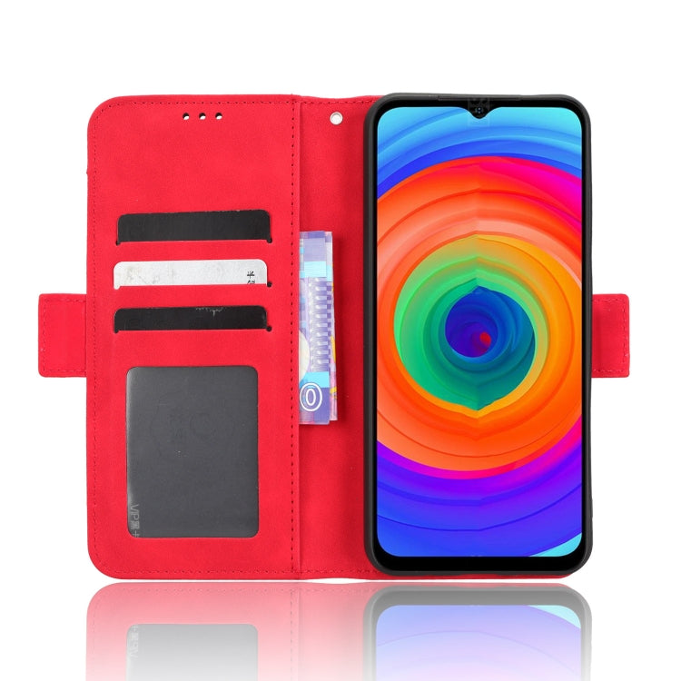 For Ulefone Note 14 Skin Feel Calf Texture Card Slots Leather Phone Case