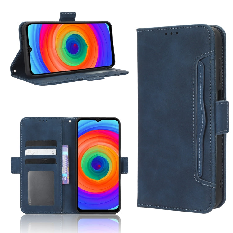 For Ulefone Note 14 Skin Feel Calf Texture Card Slots Leather Phone Case