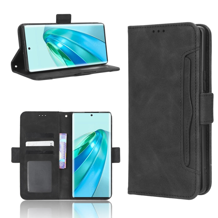 For Honor X9A / X40 / Magic5 Lite 5G Skin Feel Calf Texture Card Slots Leather Phone Case