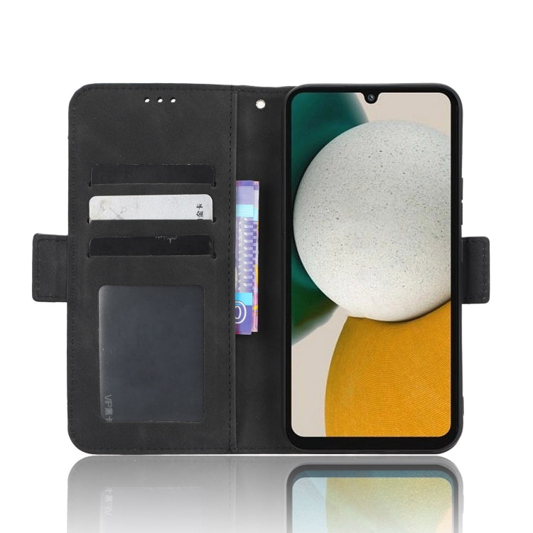 For Samsung Galaxy A34 5G Skin Feel Calf Texture Card Slots Leather Phone Case