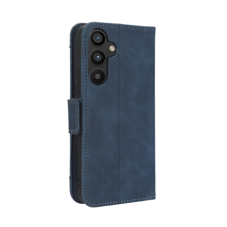 For Samsung Galaxy A34 5G Skin Feel Calf Texture Card Slots Leather Phone Case