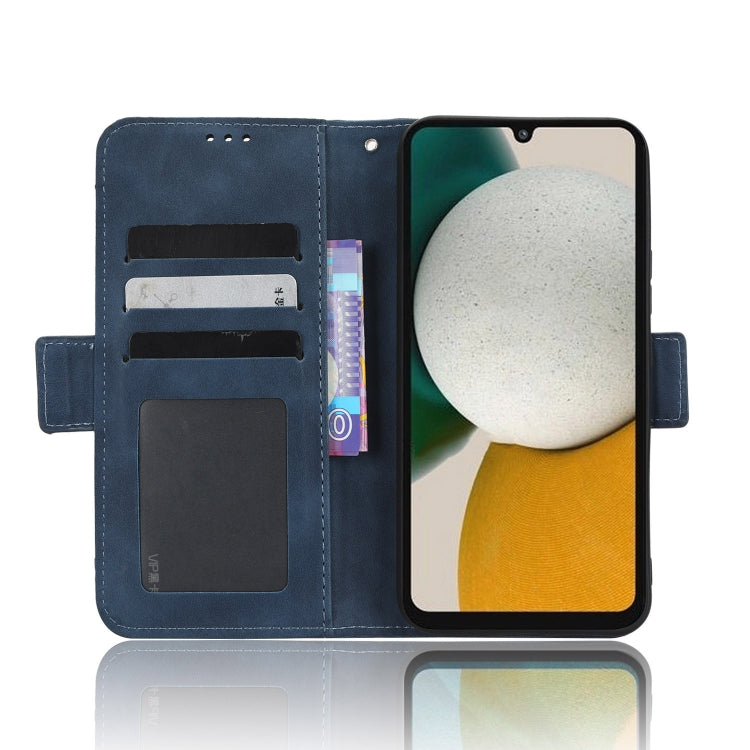 For Samsung Galaxy A34 5G Skin Feel Calf Texture Card Slots Leather Phone Case
