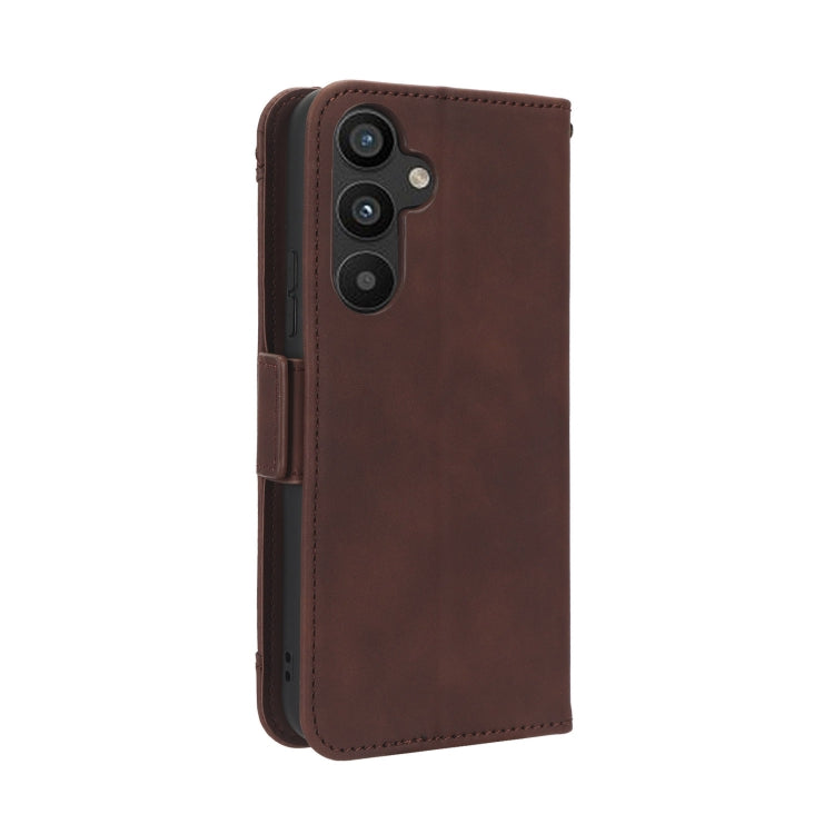 For Samsung Galaxy A34 5G Skin Feel Calf Texture Card Slots Leather Phone Case