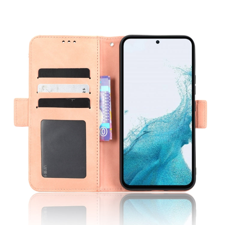 For Samsung Galaxy A54 5G Skin Feel Calf Texture Card Slots Leather Phone Case