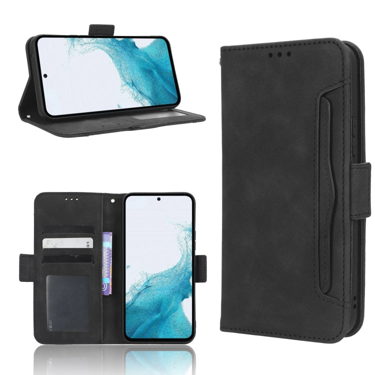 For Samsung Galaxy A54 5G Skin Feel Calf Texture Card Slots Leather Phone Case