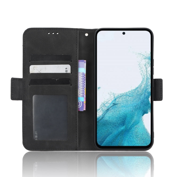 For Samsung Galaxy A54 5G Skin Feel Calf Texture Card Slots Leather Phone Case