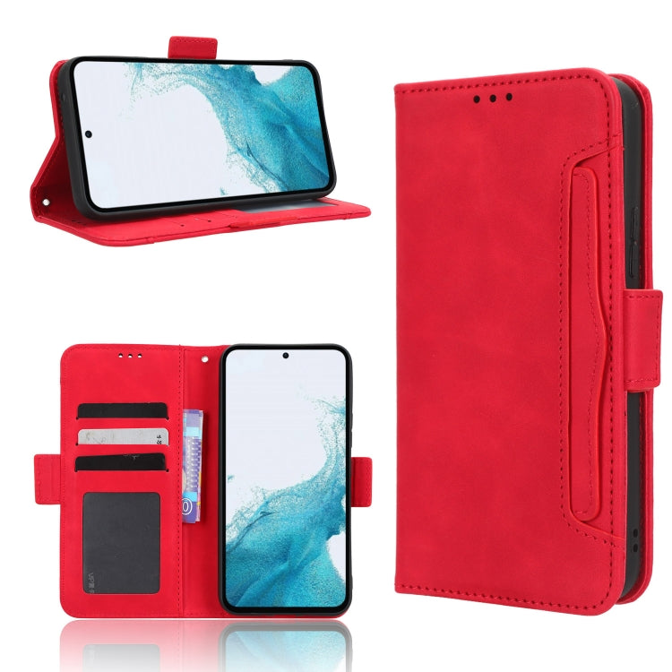 For Samsung Galaxy A54 5G Skin Feel Calf Texture Card Slots Leather Phone Case