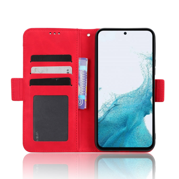 For Samsung Galaxy A54 5G Skin Feel Calf Texture Card Slots Leather Phone Case