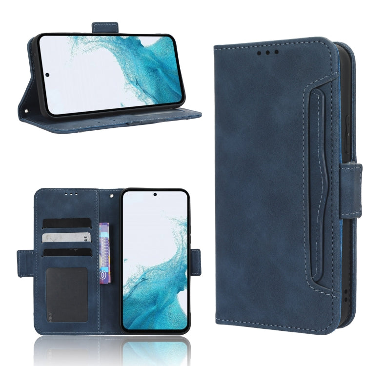 For Samsung Galaxy A54 5G Skin Feel Calf Texture Card Slots Leather Phone Case
