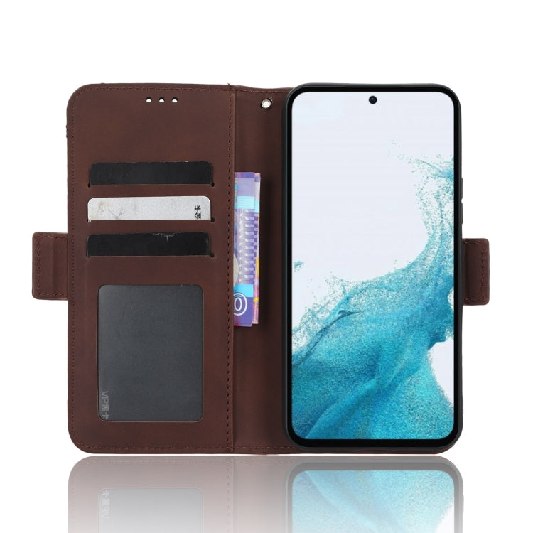 For Samsung Galaxy A54 5G Skin Feel Calf Texture Card Slots Leather Phone Case