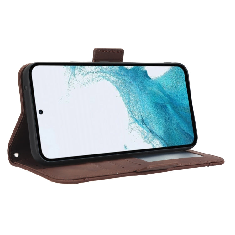 For Samsung Galaxy A54 5G Skin Feel Calf Texture Card Slots Leather Phone Case