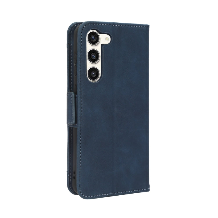 For Samsung Galaxy S23 5G Skin Feel Calf Texture Card Slots Leather Phone Case