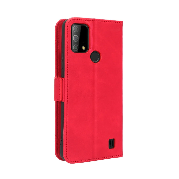 For Vodafone Smart V22 Skin Feel Calf Texture Card Slots Leather Phone Case