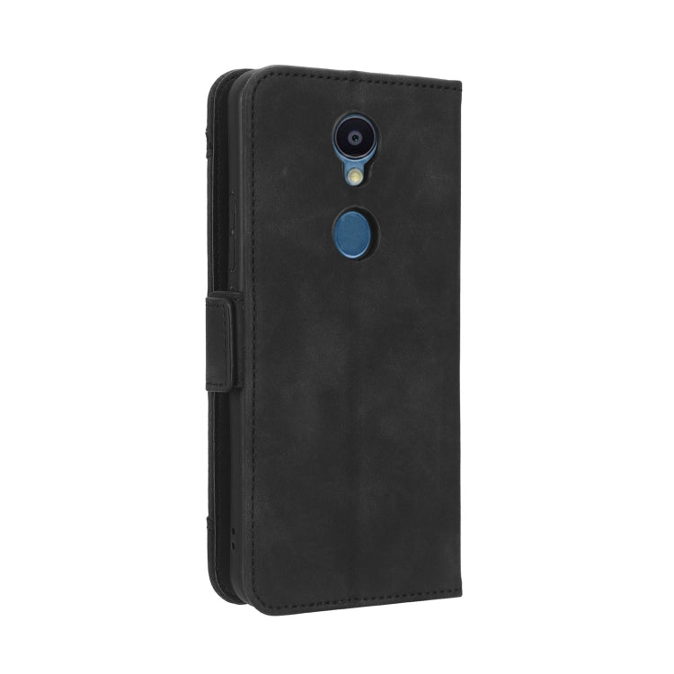 For Sharp Rouvo V Skin Feel Calf Texture Card Slots Leather Phone Case