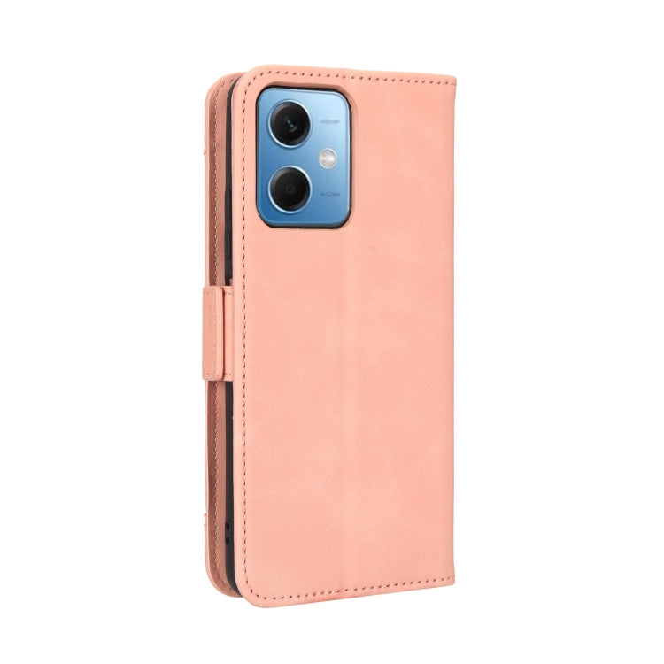 For Xiaomi Poco X5 5G / Redmi Note 12 5G Skin Feel Calf Texture Card Slots Leather Phone Case