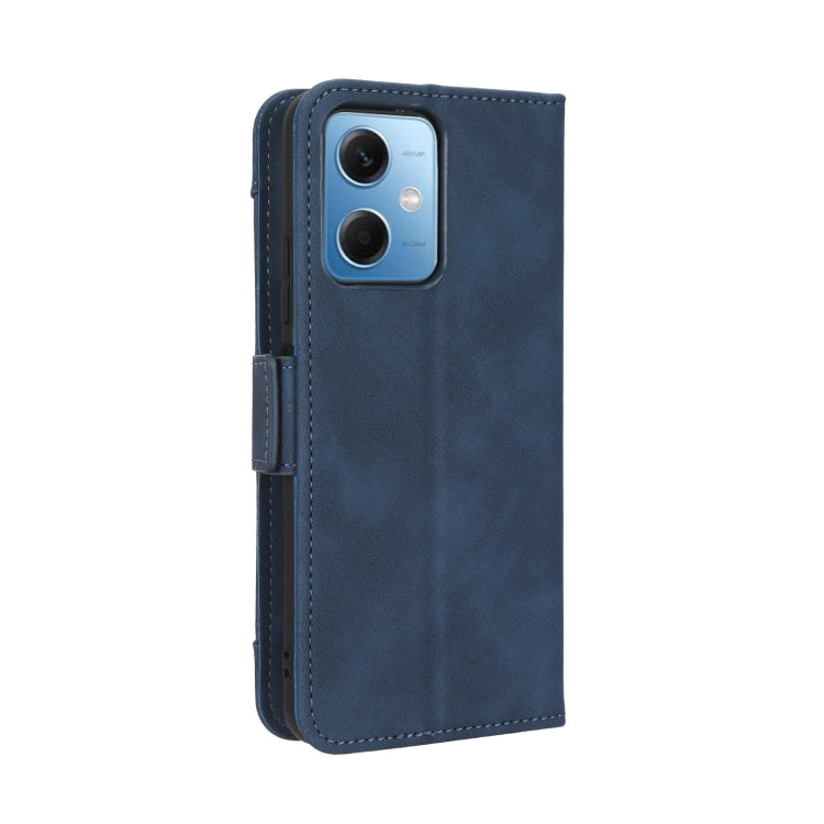 For Xiaomi Poco X5 5G / Redmi Note 12 5G Skin Feel Calf Texture Card Slots Leather Phone Case